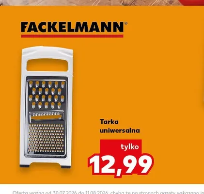 Tarka uniwersalna Fackelmann promocja w Kaufland