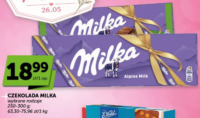 Czekolada Milka promocja w Euro Sklep