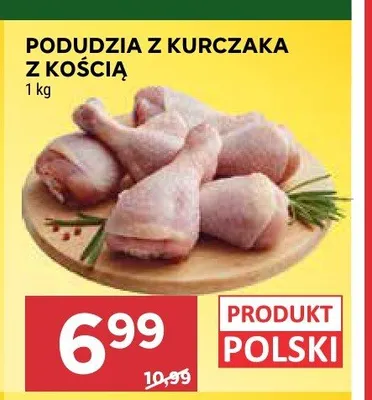 Podudzia z kurczaka z kością promocja w Stokrotka