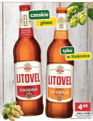 Piwo Litovel Vyzrálá 11 promocja w Stokrotka