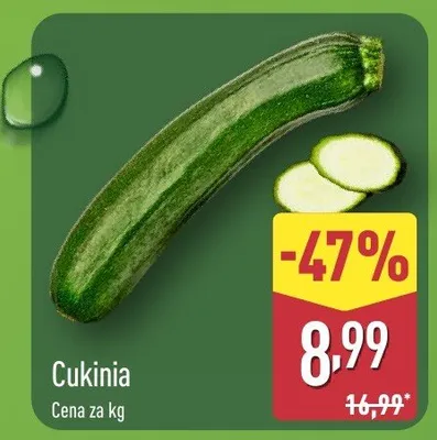 Cukinia promocja w Aldi