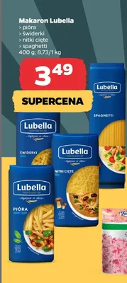 Makaron świderki z ciecierzycy Bartolini eko promocja w Netto