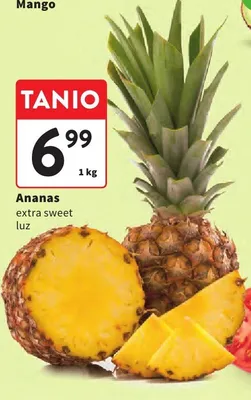 Ananas extra sweet luz promocja w Intermarche