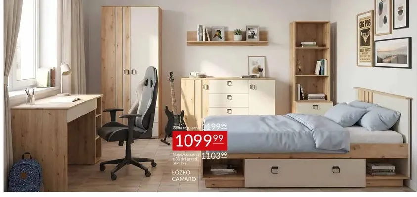 Łóżko Camaro promocja w Abra Meble
