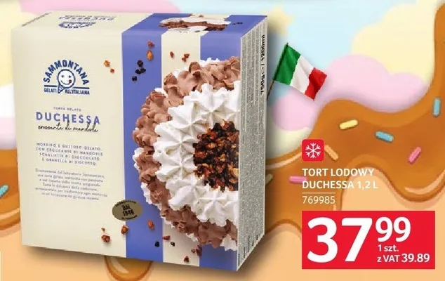 Tort lodowy Duchessa Sammontana promocja w Selgros