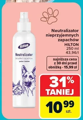 Neutralizator nieprzyjemnych zapachów promocja w Carrefour