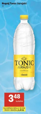 Napój Tonic Jurajski classic promocja w Delikatesy Centrum
