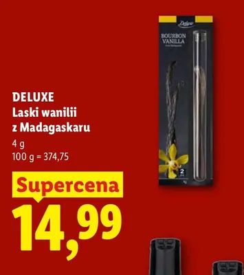 Laski wanilii z Madagaskaru Deluxe promocja w Lidl