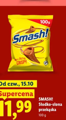 Słodko-słona przekąska Smash! promocja w Lidl
