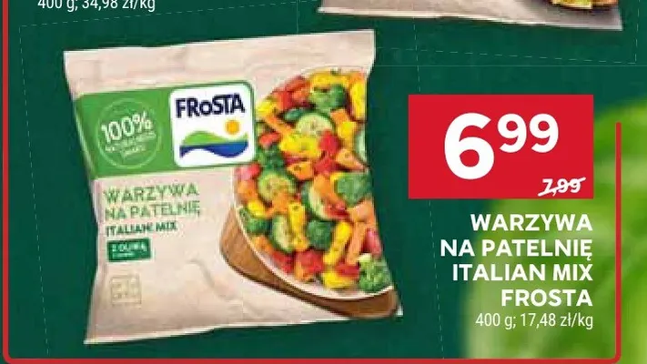 Warzywa na patelnię Italian Mix Frosta promocja w Stokrotka