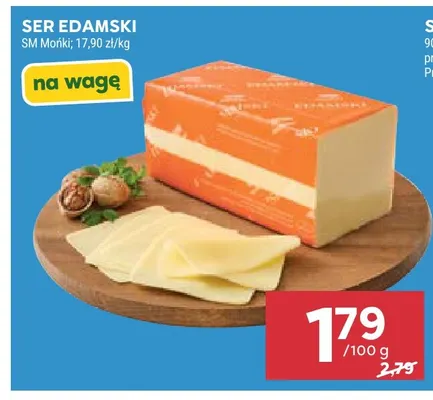 Ser edamski SM Mońki promocja w Stokrotka