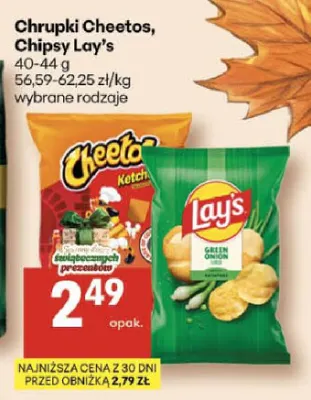 Chipsy Lay's Green Onion promocja w Delikatesy Centrum