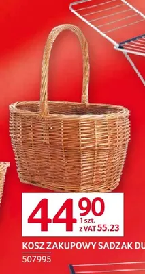 Kosz zakupowy sadzak duży promocja w Selgros