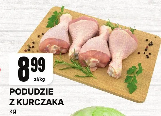 Podudzie z kurczaka promocja w Chorten