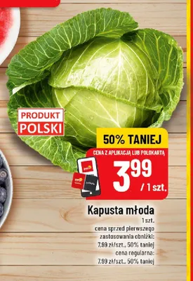 Kapusta młoda polska promocja w POLOmarket