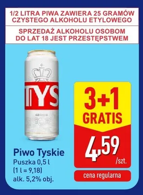 Piwo Tyskie Gronie promocja w Aldi