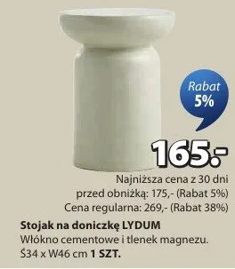 Stojak na doniczkę promocja w Jysk