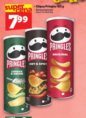 Chipsy Pringles Original promocja w TOPAZ