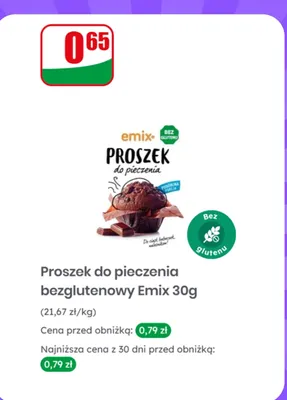 Proszek do pieczenia bezglutenowy promocja w Dino