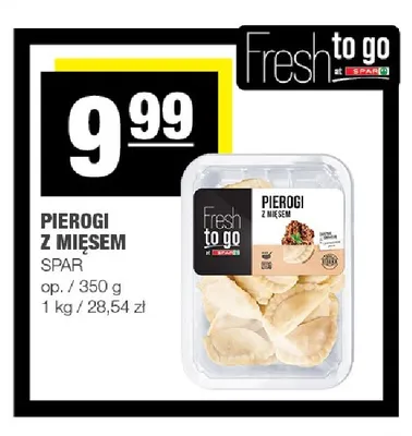 Pierogi z mięsem SPAR promocja w SPAR