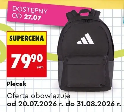 Plecak Adidas promocja w Biedronka