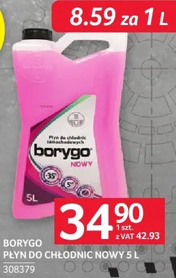 Płyn do chłodnic Borygo Nowy promocja w Selgros