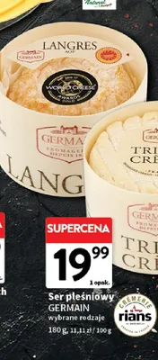 Ser pleśniowy Germain wybrane rodzaje promocja w Intermarche