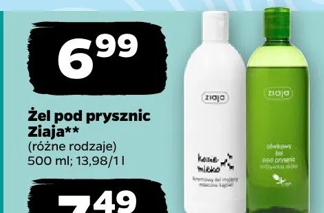 Żel pod prysznic promocja w Netto