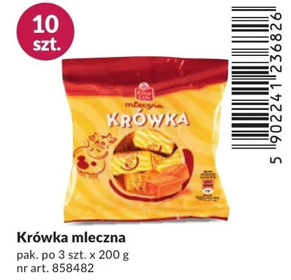 Krówka mleczna promocja w Makro