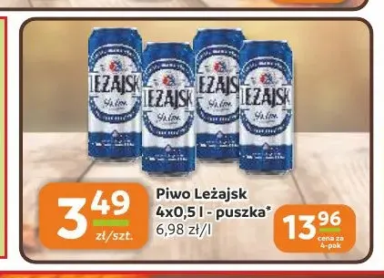 Piwo Leżajsk 4-pak 500 ml promocja w Gama