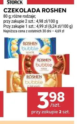 Czekolada Roshen Bubble promocja w Stokrotka