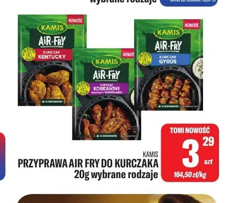 Przyprawa Air Fry do kurczaka Kamis promocja w Tomi Markt
