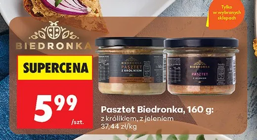 Pasztet z królikiem promocja w Biedronka