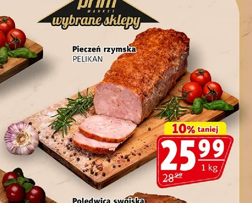 Pieczeń rzymska Pelikan promocja w Prim Market