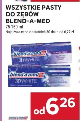 Wszystkie pasty do zębów Blend-A-Med promocja w Stokrotka