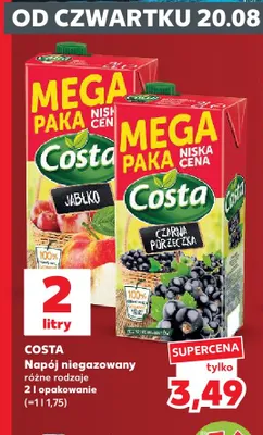 Napój niegazowany Costa promocja w Kaufland