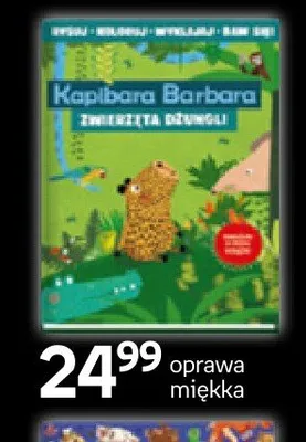 Książka Kapibara Barbara zwierzęta dżungli oprawa miękka promocja w Empik