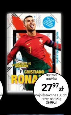 Książka Cristiano Ronaldo oprawa miękka promocja w Empik