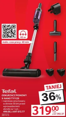 Odkurzacz pionowy X-Nano TY1129 promocja w Selgros