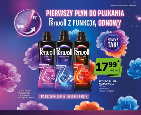 Płyn do płukania Perwoll Fresh Breeze promocja w ABC
