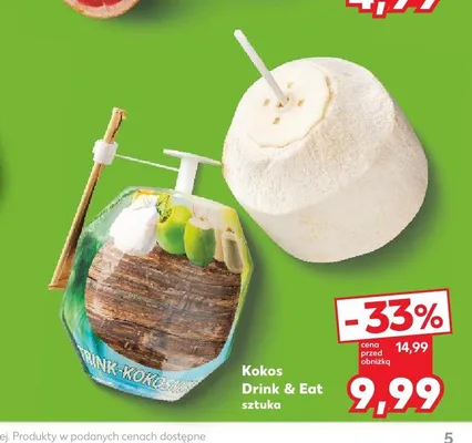 Kokos Drink & Eat promocja w Kaufland