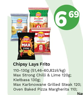 Chipsy Lay's Kiełbasa promocja w Limonka