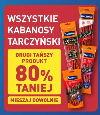 Kabanosy Exclusive Chilli Tarczyński promocja w Aldi