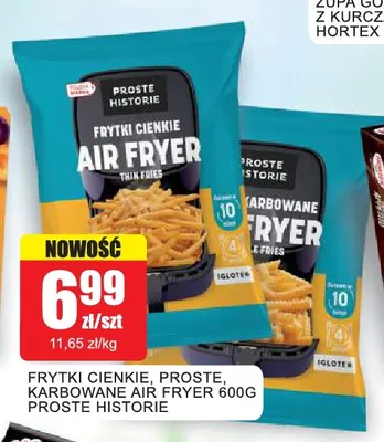 Frytki proste Air Fryer Proste Historie promocja w Bingo