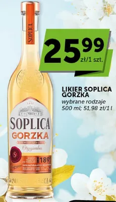 Likier Soplica Gorzka wybrane rodzaje promocja w Groszek