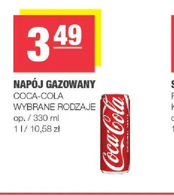 Napój gazowany Coca-Cola promocja w SPAR