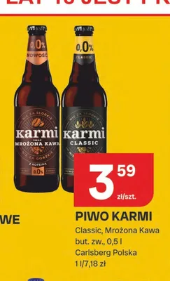 Piwo bezalkoholowe Karmi Classic promocja w Chorten