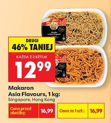 Makaron Singapore promocja w Biedronka