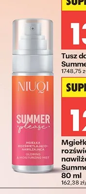 Mgiełka rozświetlająco-nawilżająca Niuqi Summer Please promocja w Biedronka