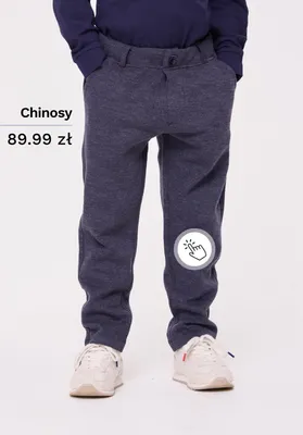 Spodnie chinosy promocja w BACK TO SCHOOL